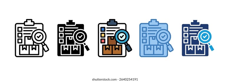 Quality Control Icon Element For Design