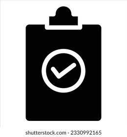 icono de control de calidad con vektor aislado y fondo transparente