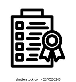 quality control icon or logo isolated sign symbol vector illustration - high quality black style vector icons
