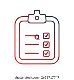 quality control icon with white background vector stock illustration