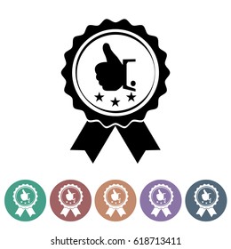 Quality control icons set.Vector illustration
