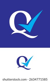 Control de calidad OK Sign Logo Plantilla, Kalite Kontrol Işaret logo şablonu