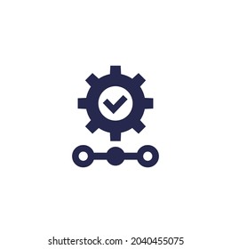 quality control of production icon