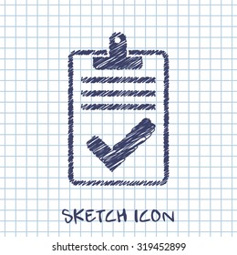 Quality control related vector icon. Pass