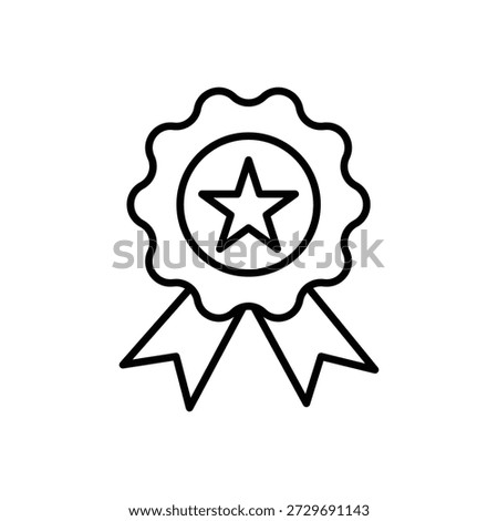 Quality Control Standard Line Icon: Excellence Assurance