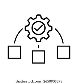 Quality control vector icon. Quality check illustration sign. Approved symbol. Quality web icons.