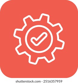 Ilustração de design de ícone de vetor de controle de qualidade