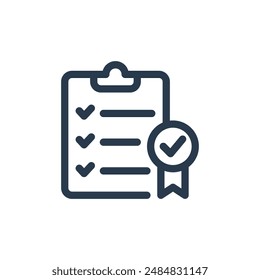 Quality Control Vector Icon Illustration