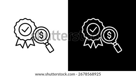 Quality Costs Icon Set Multiple Style Collection
