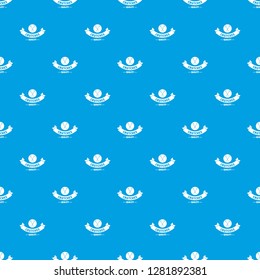 Quality crutches pattern vector seamless blue repeat for any use