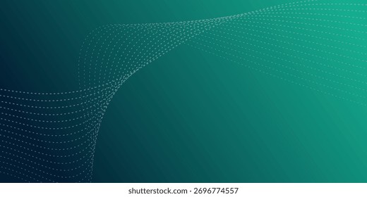 Calidad Tecnología digital de velocidad de conexión de fondo verde azul, información nano cibernética. Antecedentes