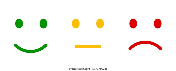 Iconos de calidad y retroalimentación - vector de stock