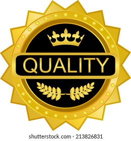 Quality Gold Badge