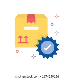 Quality Good Vector illustration. Shopping and E-commerce Flat icon. 