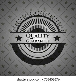 Quality Guarantee black emblem