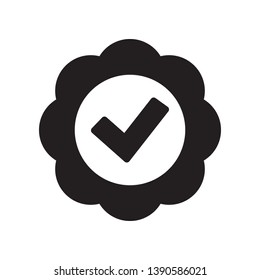 Quality guarantee icon in trendy flat style design. Vector graphic illustration. Suitable for website design, logo, app, and ui. Vector file. EPS 10.
