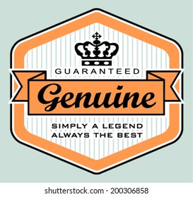 Quality and guaranteed - vector signs, emblems and labels 