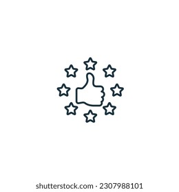 Quality icon. Monochrome simple sign from core values collection. Quality icon for logo, templates, web design and infographics.