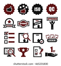 quality icon set
