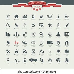 Quality icon Set (Service, Medical, Media, Mail, Mobile, ,Web , Camping icons, Butterfly) 