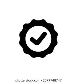 Quality icon. Solid icon that can be applied anywhere, simple, pixel perfect and modern style.