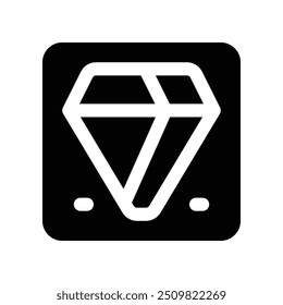 ícone de qualidade. ícone de glifos vetoriais para o design de seu site, celular, apresentação e logotipo.