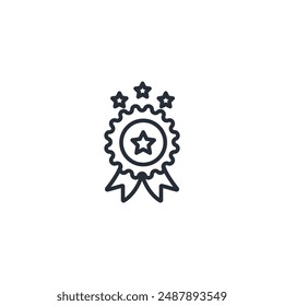 Vector.Símbolo de estilo lineal editable.Símbolo de estilo para el uso Diseño web,logotipo.Ilustración de símbolo.