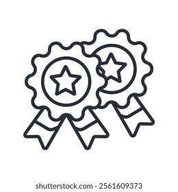 Quality icon. vector.Editable stroke.linear style sign for use web design,logo.Symbol illustration.