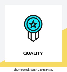QUALITY ILLUSTRATION ICON CONCEPT