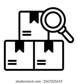 Quality Inspection Icon Element For Design