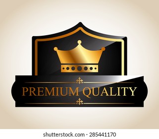 quality label design, vector illustration eps10 graphic 