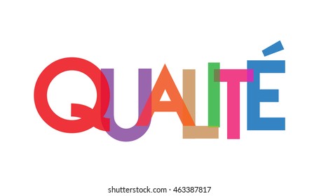 QUALITY letter full color