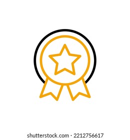 Quality line icon. Simple element illustration. Quality concept outline symbol design.