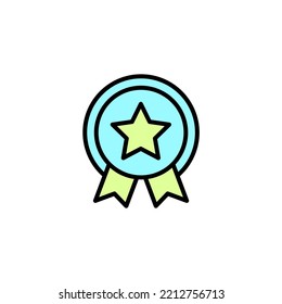 Quality line icon. Simple element illustration. Quality concept outline symbol design.