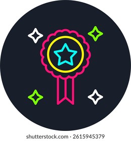 Quality Line Multi Colour Circle