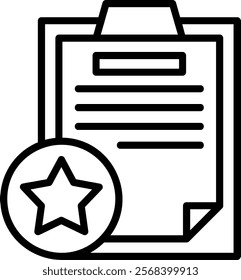 Quality Line Vector Icon Design