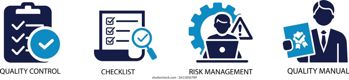 Quality Management best icon Set