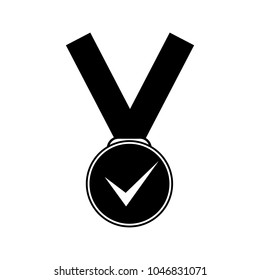 Quality mark, check mark icon