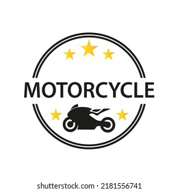 The quality of the motorcycle is top notch. Vector illustration