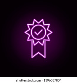 quality neon icon. Elements of Minimal universal theme set. Simple icon for websites, web design, mobile app, info graphics