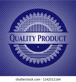 Quality Product jean background