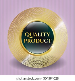 Quality Product shiny emblem