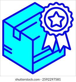 Quality Product Simple Icon Vector Illustration Concept
