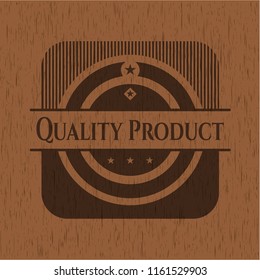 Quality Product vintage wooden emblem