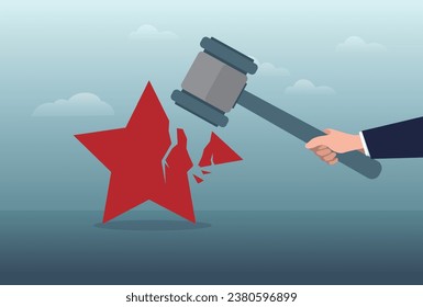 Qualitätssatz. Beste Wahl Illustration.Rating-Zeichen. Feedback und Review Set mit einfachen Sternen Form.