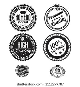 Quality Retro Badges