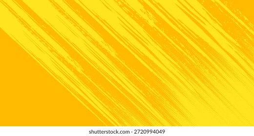 Qualidade Quadrinho retro amarelo fundo raster gradiente meio tom stock vetor textura