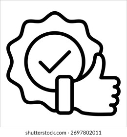 Elemento De Ícone De Selo De Qualidade Para Design