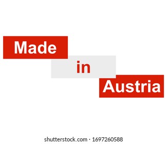 Quality seal made in Austria