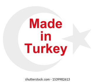 Quality seal made in Turkey